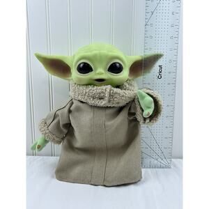 Star Wars Mandalorian The Child 11 1/2" Plush Baby Yoda Doll Mattel 2020 NWOT